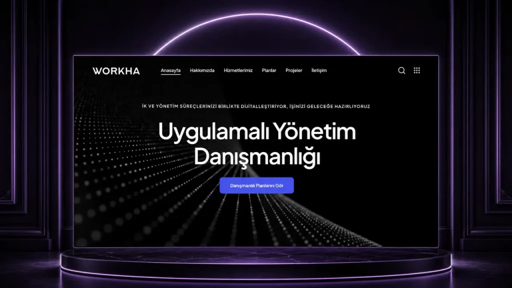 Workha web sitesi tasarımı
